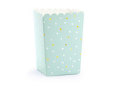 Popcorn bekers mint goud (6st)