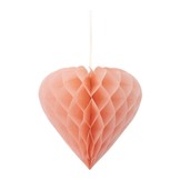 Honeycomb Hearts decoratie set (6st) Meri Meri