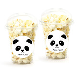 Schooltraktatie bekers groot Panda (5st)