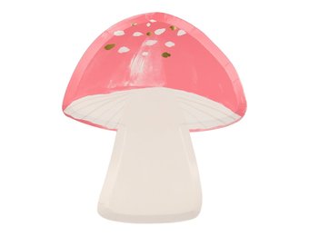 Paddestoel borden (8 st) Meri Meri