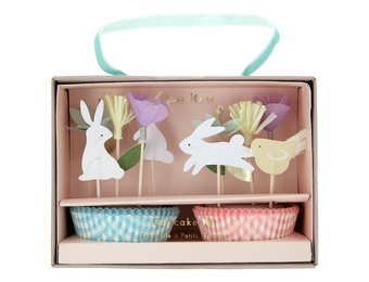 Cupcake kit Pasen (48st) Meri Meri