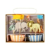 Cupcake set Safari Animals (48st) Meri Meri