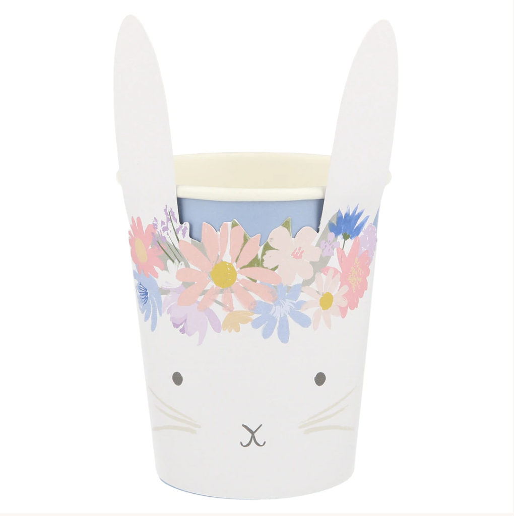 Bekertjes Floral Bunny (8st) Meri Meri