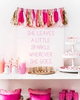 Tassel slinger roze (3M) Delight Department