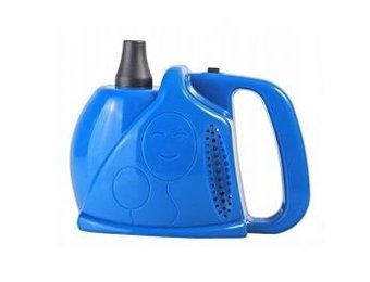 Elektrische ballonpomp blauw