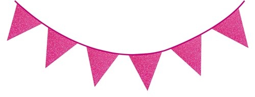 Glitter slinger fuchsia (6M)