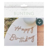 Slinger Happy Birthday Hout Eco Ginger Ray