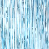 Feestgordijn blauw