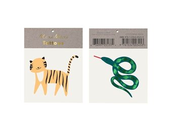 Plaktattoos Go Wild Meri Meri