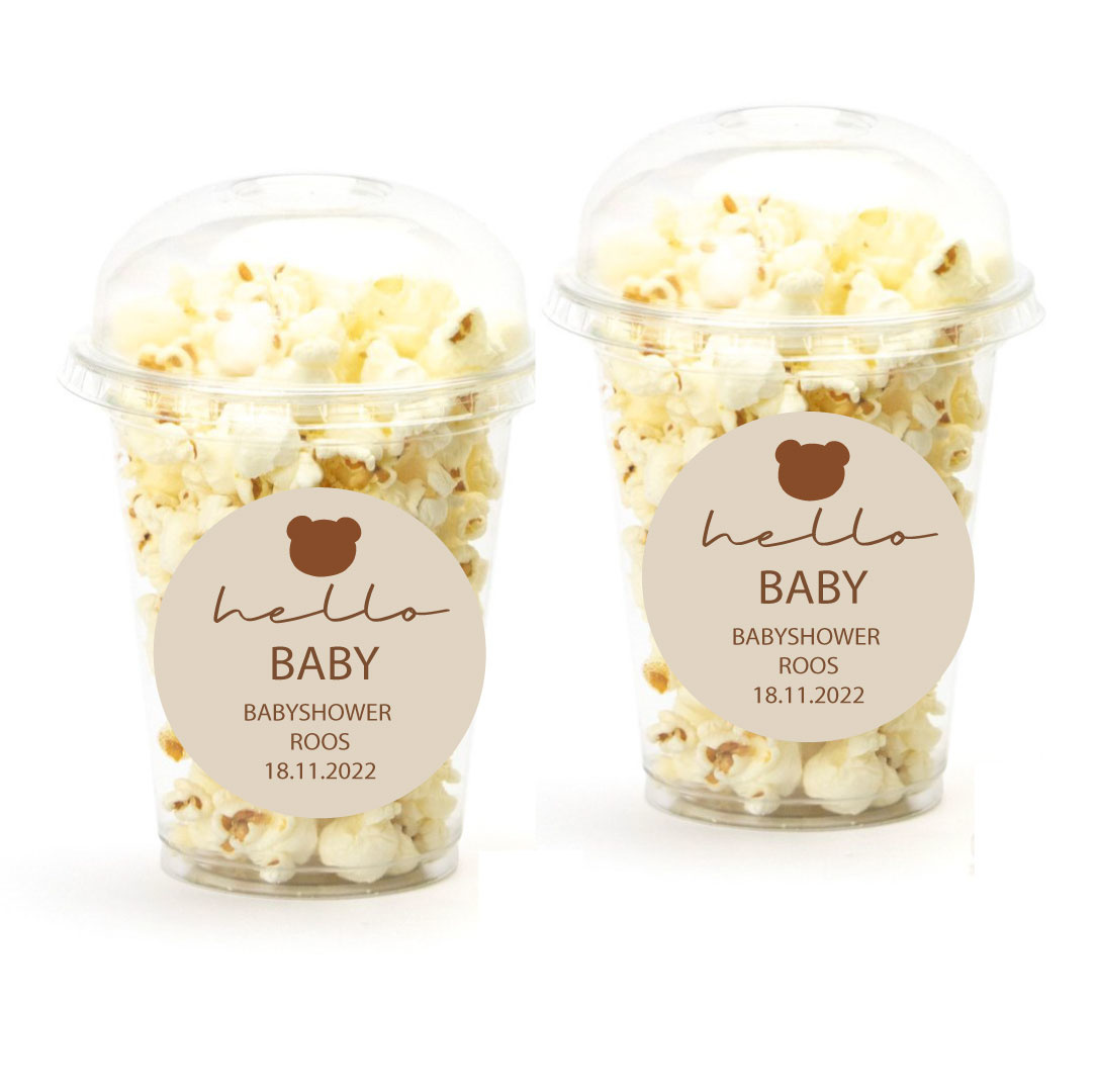 Babyshower bedankjes Teddy Bear (5st)