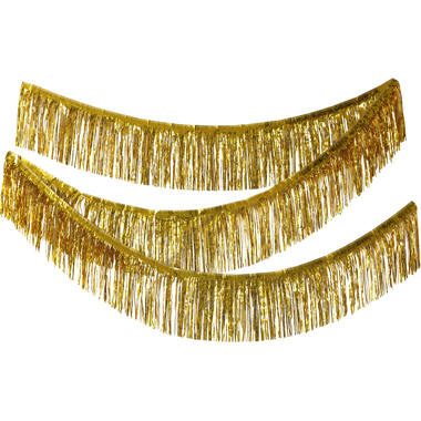 Slinger tinsel goud (6M)