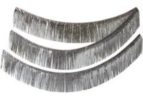 Slinger tinsel zilver (6M)