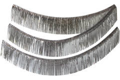 Slinger tinsel zilver (6M)
