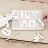 Puzzel Gastenboek Hello Baby Ginger Ray