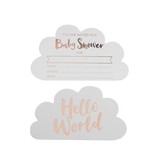Babyshower uitnodigingen Hello World 10st) Ginger Ray