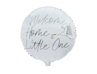 Folieballon Welcome Home Little One (55 cm) Hootyballoo