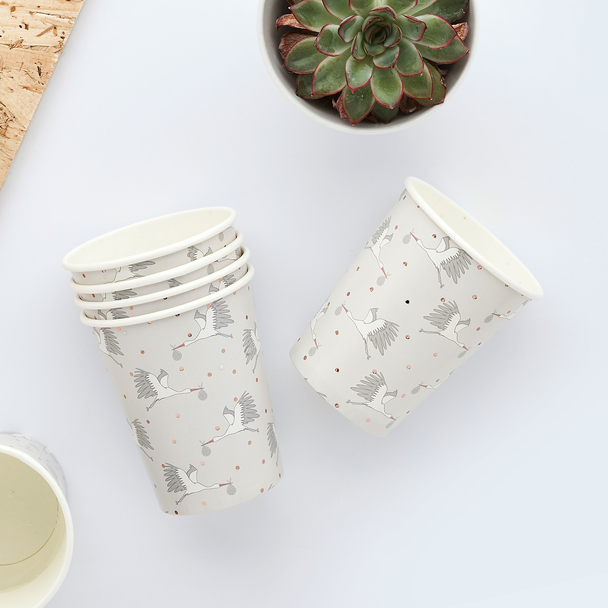 Bekertjes Hello Little One (10st) Hootyballoo