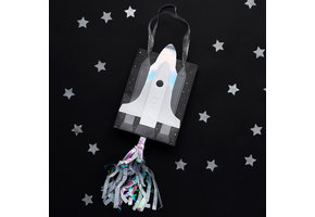 Uitdeeltasjes Space Shuttle Blast Off (5st) Hootyballoo