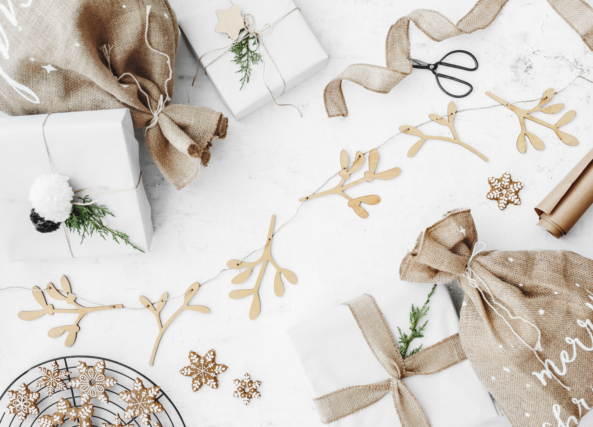 Houten slinger Mistletoe