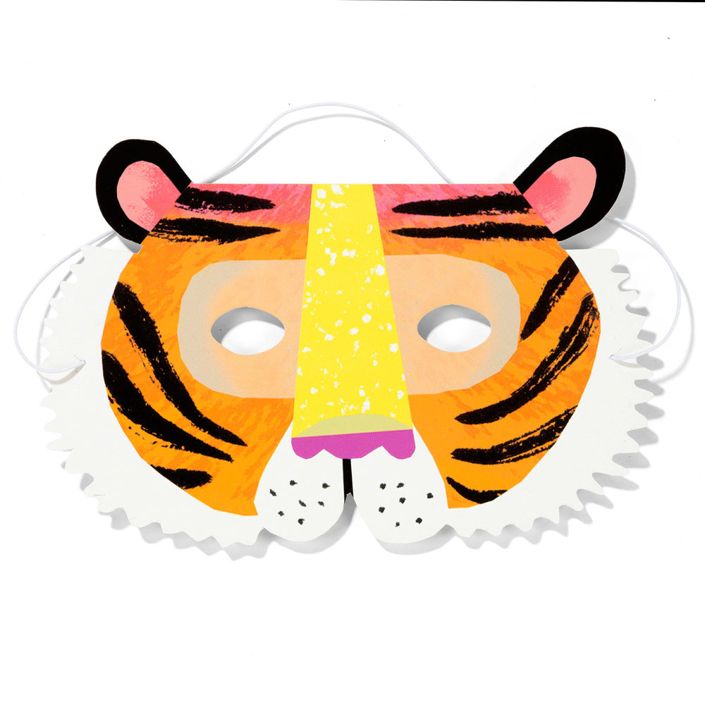 Feestmaskertjes Party Animals (8st) Talking Tables