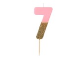 We heart birthday kaarsje 7 Talking Tables