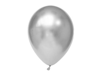 Chroom ballonnen zilver (10st)
