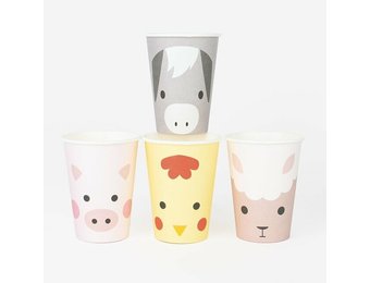 Bekers mini farm animals (8st) My Little Day