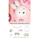 Papieren bekers Nijntje Baby Roze (8st)