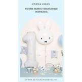 Papieren servetten Nijntje Baby blauw (20st) - Nijntje Feestartikelen