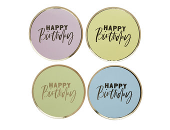 Bordjes Pastel Party (8st) Hootyballoo