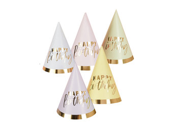 Feesthoedjes Pastel Party (10st) Hootyballoo