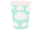 Bekertjes wolken mint (8st) My Little Day