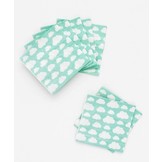 Servetten wolken mint (20st) My Little Day