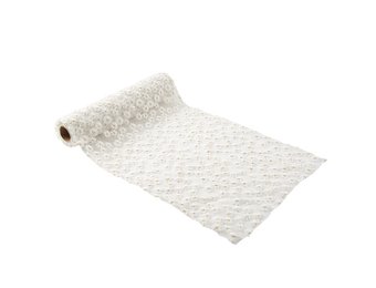 Tafelloper broderie madeliefjes (3M) Daisy Party