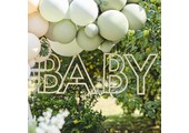 Houten decoratieletters BABY Botanical baby Ginger Ray