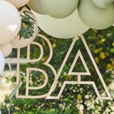 Houten decoratieletters BABY Botanical baby Ginger Ray