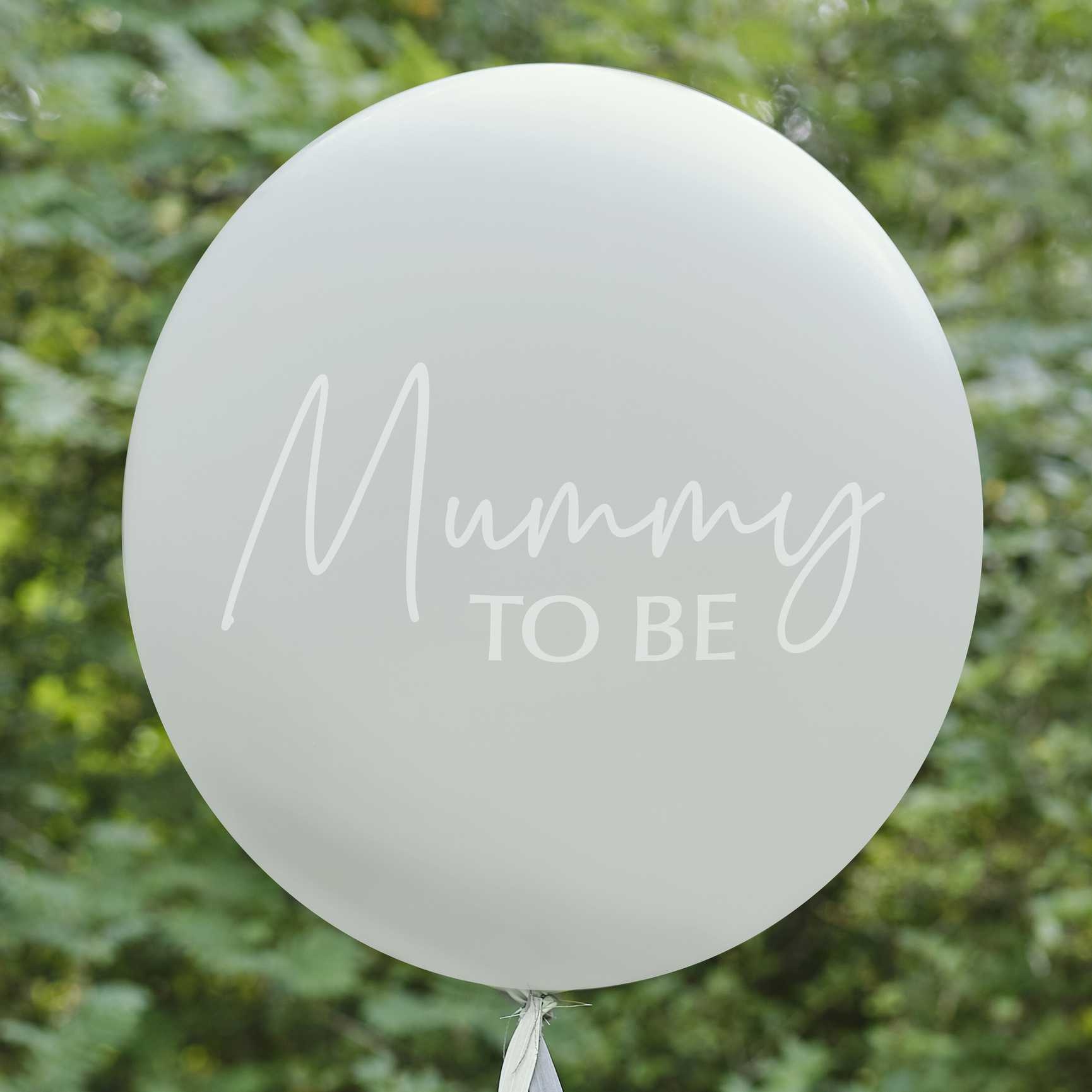 Mega ballon Mummy To Be Botanical Baby Ginger Ray