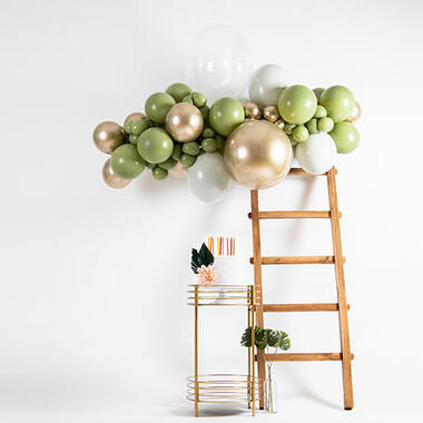 Ballonnen Olijf Groen (10st)