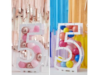 Ballonnen Mozaïek kit cijfer 5 Ginger Ray