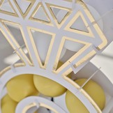 Ballonnenmozaïek verlovingsring Engaged Ginger Ray