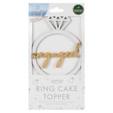 Taarttopper verlovingsring Engaged Ginger Ray