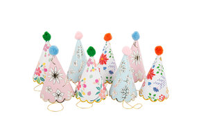 Feesthoedjes English Garden (8st)