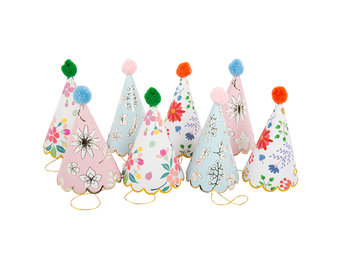 Feesthoedjes English Garden (8st)