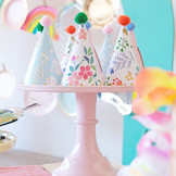 Feesthoedjes English Garden (8st)