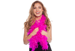 Boa fuchsia roze (1.80M)