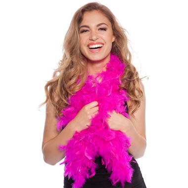 Boa fuchsia roze (1.80M)