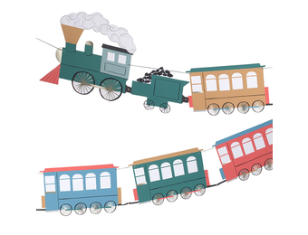 Slinger Train Party Meri Meri