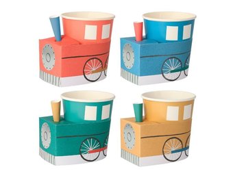 Bekers Train Party (8st) Meri Meri