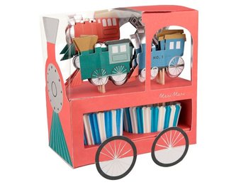 Cupcake kit Train Party (48st) Meri Meri