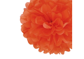 Pompon donker oranje